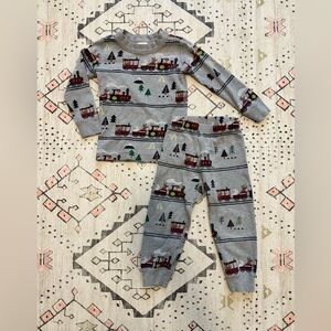 Hanna Anderson Pajamas size 2 100% organic Cotton VGUC